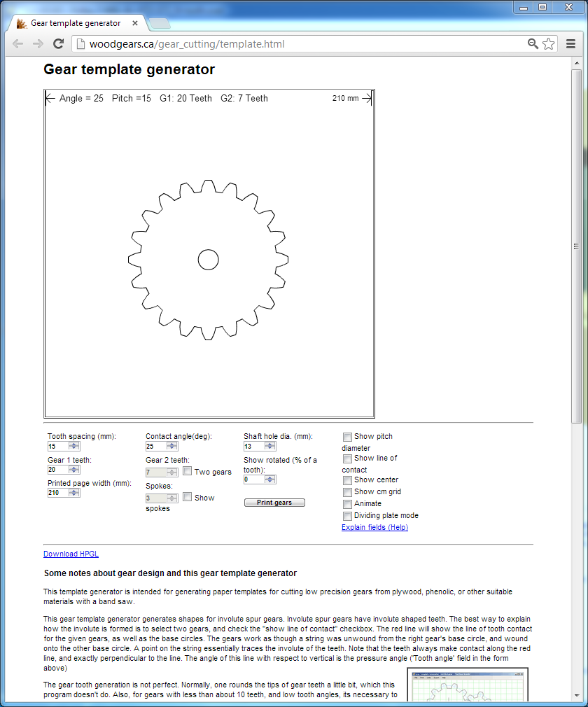 Template generator