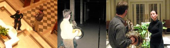 Ambisonic recording sessions for Errai | Anna Niedźwiedź, soprano | Josiah Boothby, horn