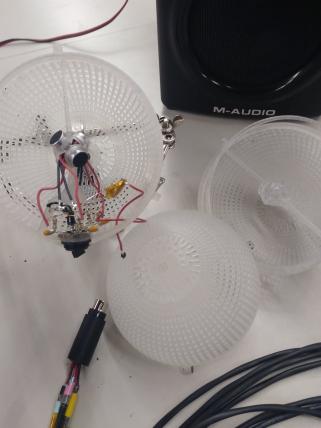 microphone in parts