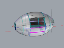  Sketch of Alaa Amed's work "Human rejuvenation pod", courtesy of artist