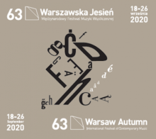 Sound Chronicles of the Warsaw Autumn 2020 - CD