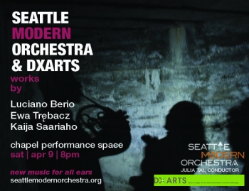 Seattle Modern Orchestra and DXARTS present Musica Electronica at the Chapel Performance Space in Seattle