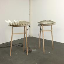Wind from Nowhere, installation. By Haein Kang.