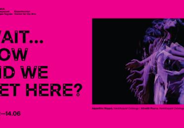 Afroditi Psarra in the exhibition 'Wait…How did we get here?' at MOMus-Experimental Center for the Arts in Greece