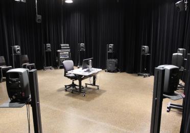 DXARTS Media Lab speaker layout