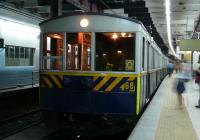 A Line: original 1913 car of subway line A, Buenos Aires