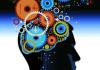 Gears as brain illustration