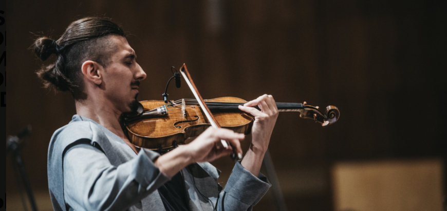 Adam Bałdych, violin | Photo credit: WARSAW AUTUMN