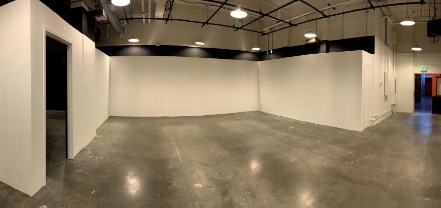 photo of empty gallery space