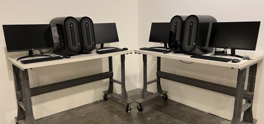 high powered computer stations
