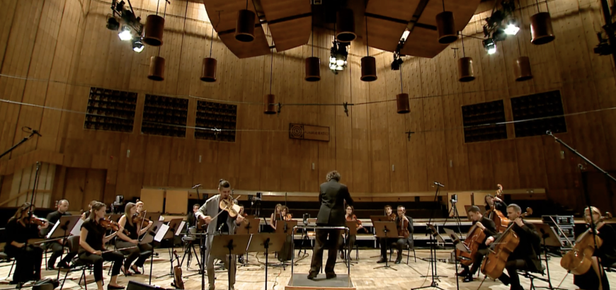 NFM Leopoldinum Orchestra, Christian Danowicz - conductor, Adam Bałdych - violin | Photo credit: WARSAW AUTUMN