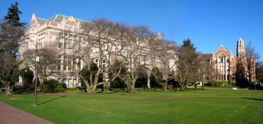 Raitt Hall from the UW Quad