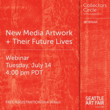 Seattle Art Fair - Webinar July 14