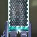 An early prototype of an ultrasonic speaker array.